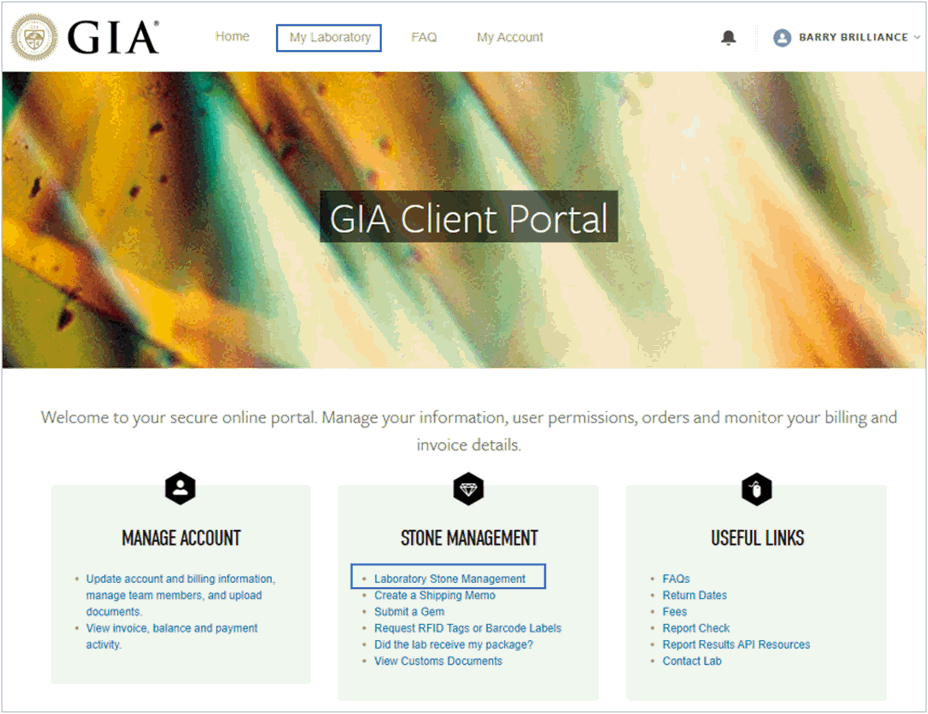 ACCESS MY LABORATORY